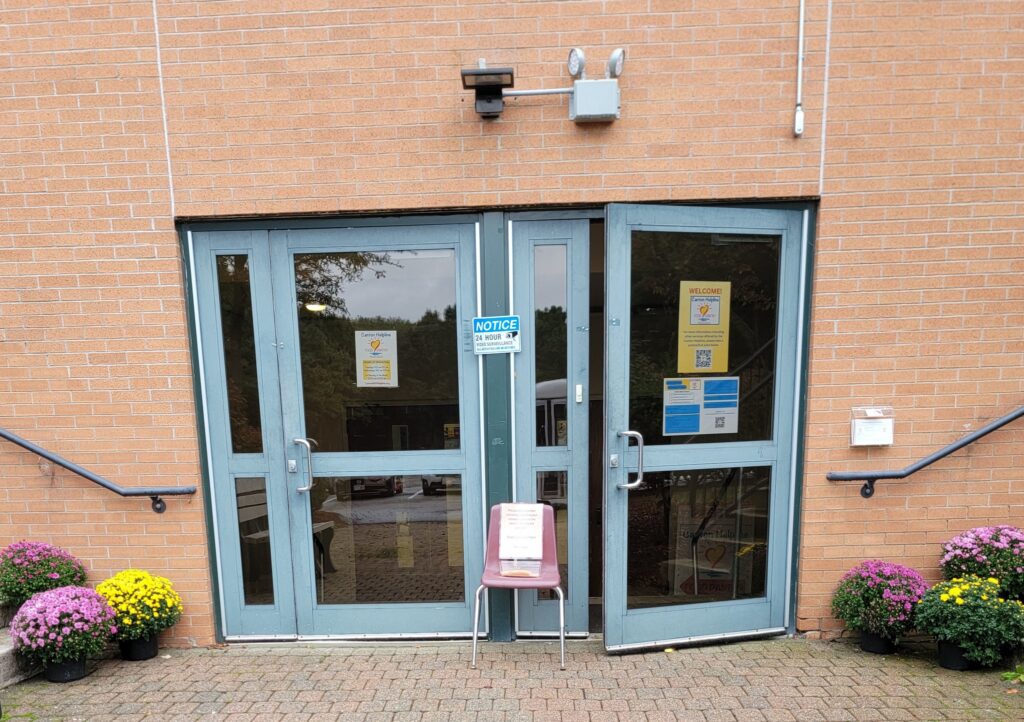 Canton Food Pantry door