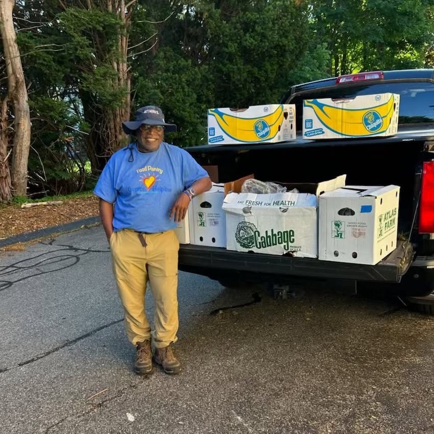 Fresh Produce donations from the Brookwood Farm.